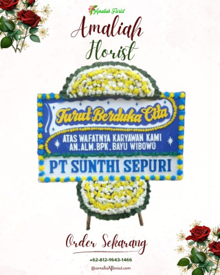 Papan Bunga Duka di Kampung Diilir